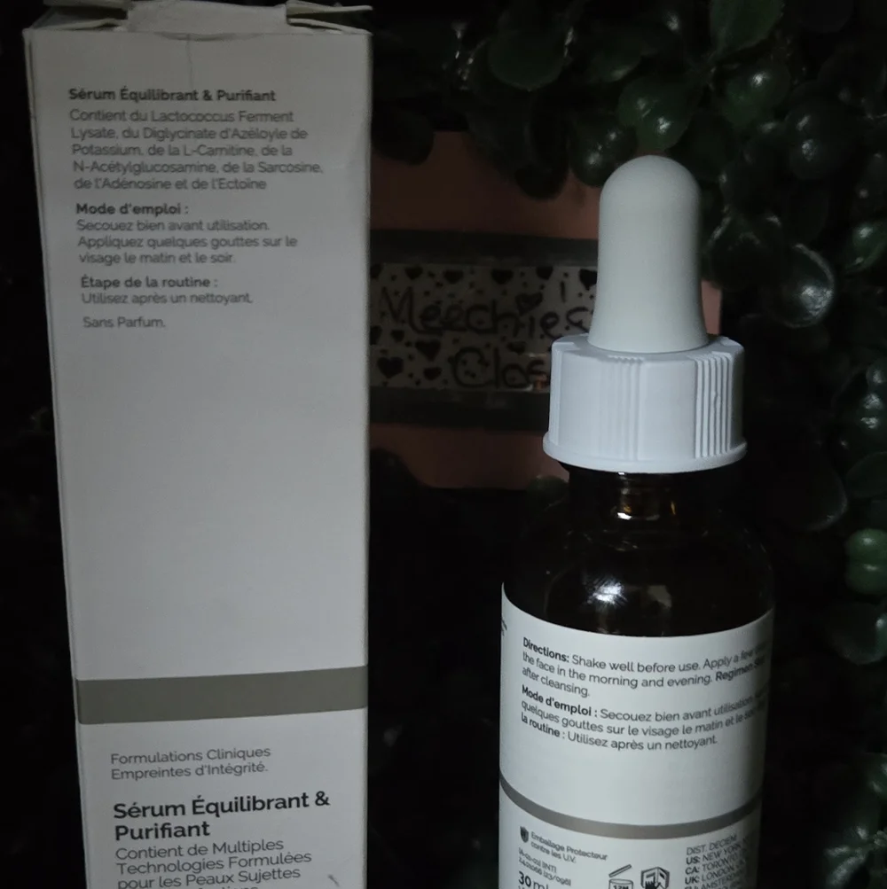 The Ordinary Balancing and Clarifying Serum NIB 30ml